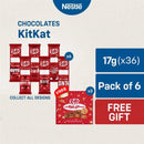 KITKAT 2F 6-Pack Valentine's Day Sleeving - Pack of 6,  Get FREE KitKat Miniatures Pack of 3