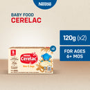 CERELAC Rice & Soya Infant Cereal 120g - Pack of 2