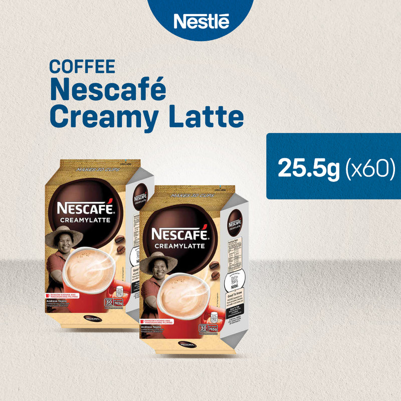 Nescafe 3-in-1 Creamy Latte Coffee 25.5g