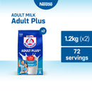 Bear Brand Adult Plus Milk Powder 1.2kg - Pack of 2