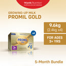 [BUY 4 GET 1] PROMIL GOLD FOUR Powdered Milk Drink for Over 3 Years Old 12kg [2.4kg x 5]