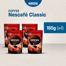 Nescafe Classic Instant Coffee 185g Bundle of 4