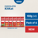 KitKat 2-Finger 6 Pack Christmas Sleeving - Pack of 6