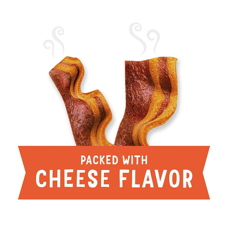 BEGGIN Bacon Strips Bacon Cheese Dog Treats 170g x 3 [BUNDLE]