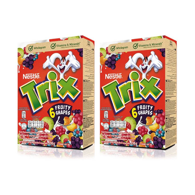 TRIX Breakfast Cereal 330g - Pack of 2