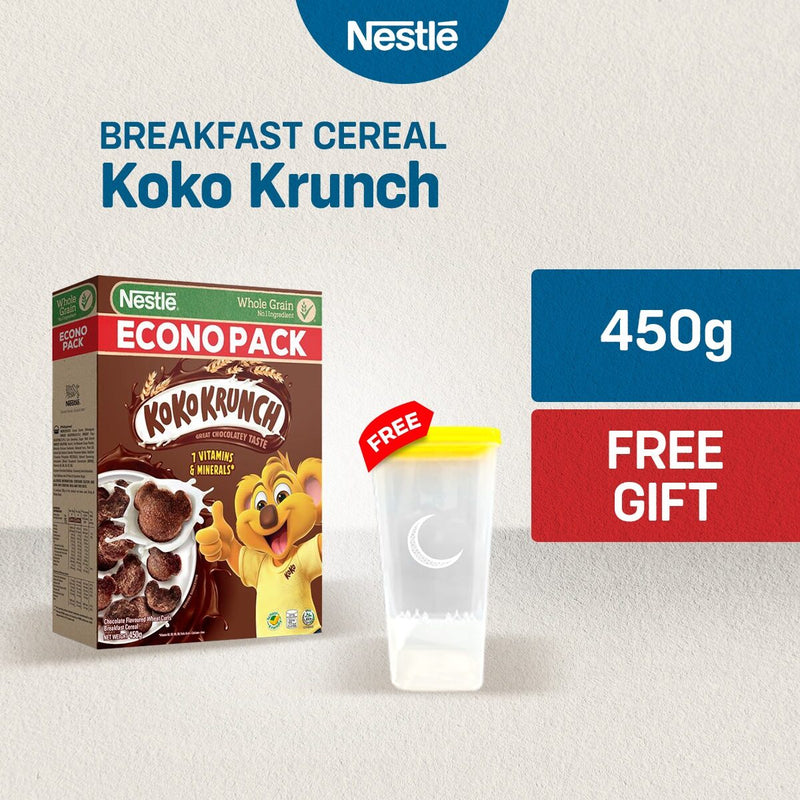 [FREE KOKO KRUNCH  RAMADAN CANISTER] Koko Krunch Breakfast Cereal 450g