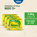 Nido 3+ Powdered Milk Drink for Pre-Schoolers Above 3 Years Old 1.6kg