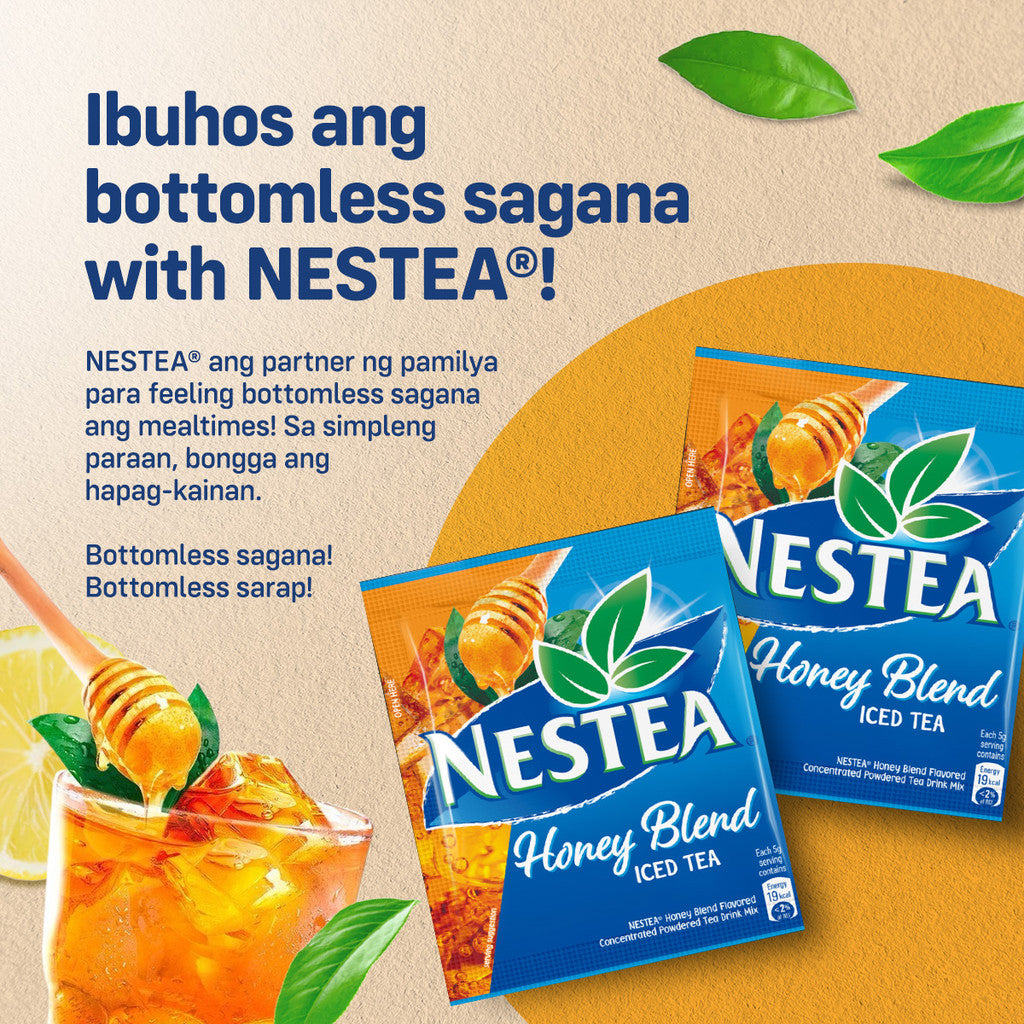 Nestlé Nestea Honey Blend Flavored Powdered Iced Tea Drink Mix 19g - P
