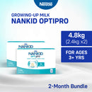 NANKID® OptiPro® Four Powdered Milk For Children Above 3 Years Old 4.8kg [2.4kg x 2]