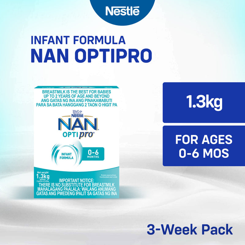 Nan Optipro One Infant Formula for 0 to 6 Months 1.3kg