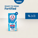 Bear Brand Fortified Milk Drink 1L - Pack of 3
