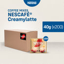 [CASE] NESCAFE Creamylatte 3-in-1 Coffee Twin Pack 40g  - Pack of 200