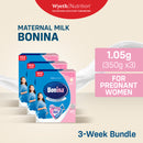 BONINA MATERNAL Milk Supplement Powder for Pregnant and Breastfeeding Moms 1.05g (350g x3)