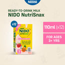 Nido NutriSnax Strawberry-Carrot 110mL [Pack of 12]