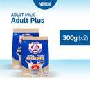 BEAR BRAND Adult Plus Milk Powder with Coffee 300g - Pack of 2
