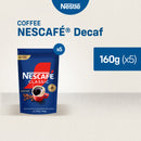 NESCAFE Classic Decaf Instant Coffee 160g - Pack of 5