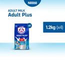 Bear Brand Adult Plus Milk Powder 1.2kg - Pack of 4