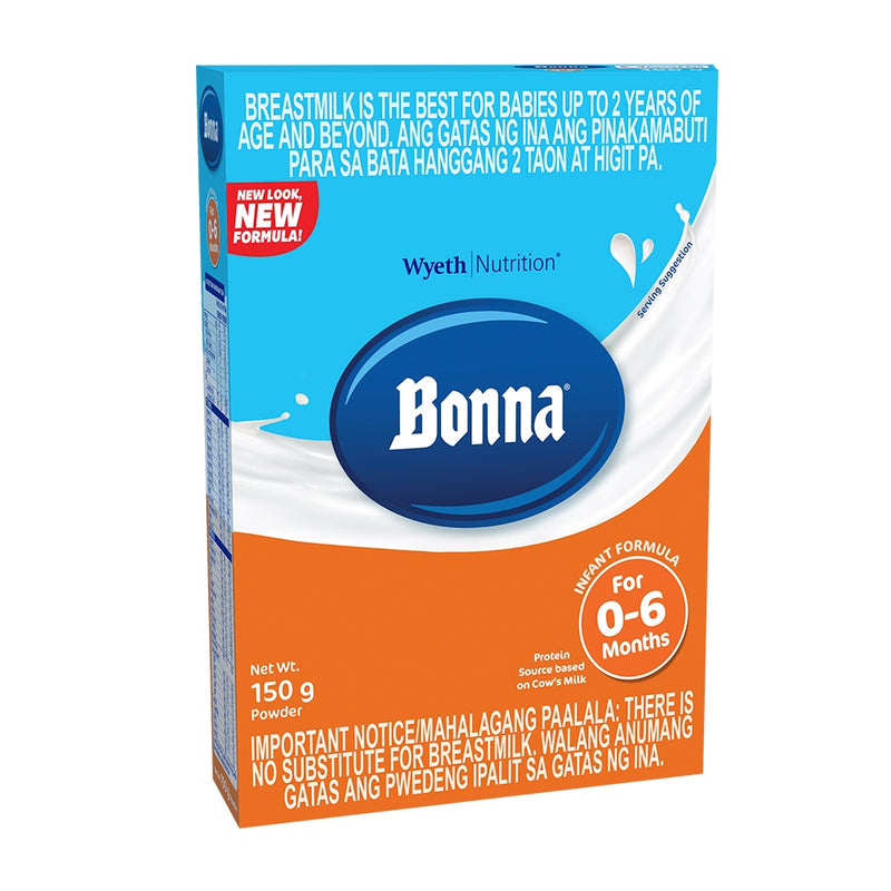 Bonna Stage 1 Infant Formula for 0 to 6 Months 150g