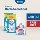 [FREE LIMITED EDITION BACK-TO-SCHOOL LUNCH BAG] Bear Brand Fortified Milk Drink 2.4KG - Pack of 2