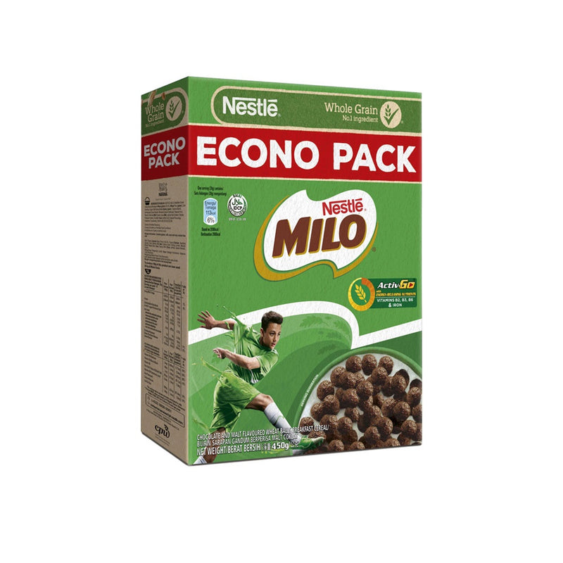 MILO Breakfast Cereal 450g - Pack of 2
