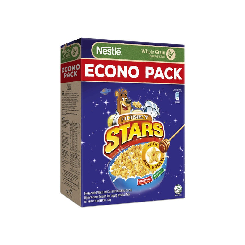 Honey Stars 450g and Nestle Fresh Milk 1L