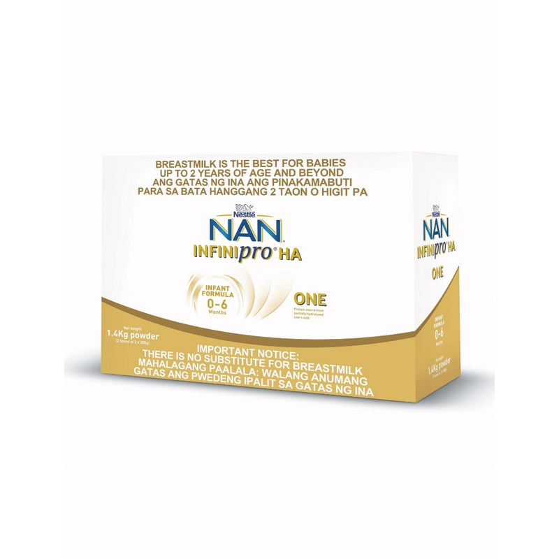 NAN Infinipro HA One Infant Formula For 0-6 Months 1.4kg