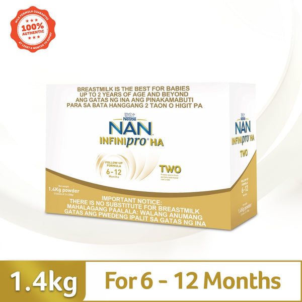NAN INFINIPRO HA Two Infant Formula For 6-12 Months 1.4kg