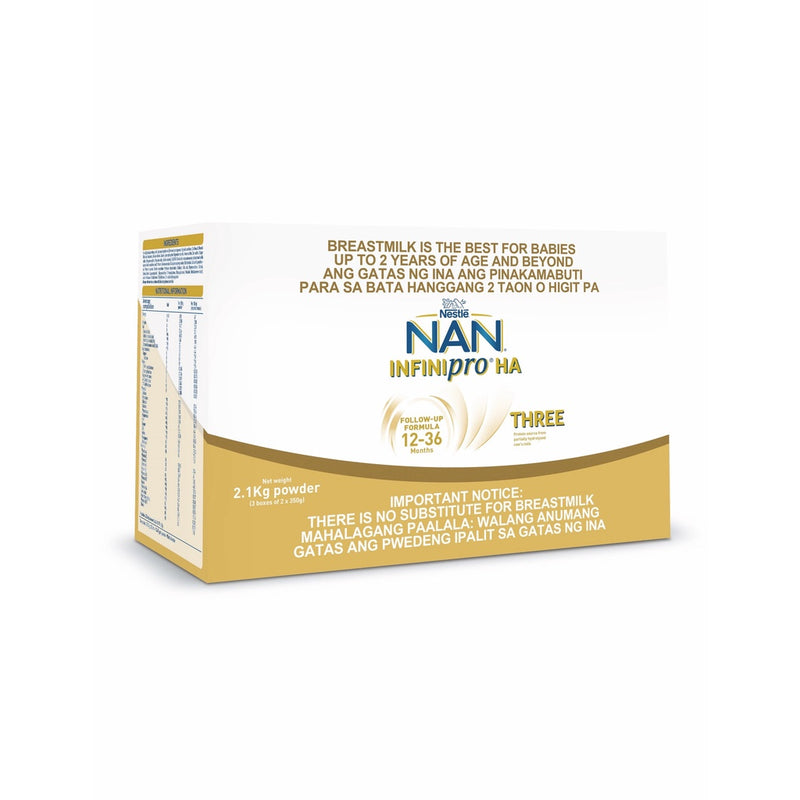 Nan Infinipro HA Three Milk Supplement for Children 1 to 3 Years Old 2.1kg