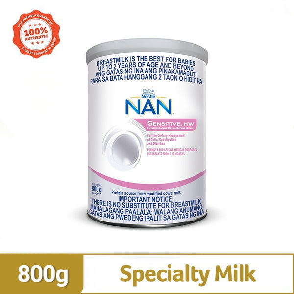 NAN Sensitive Infant Formula For 0-12 Months 800g