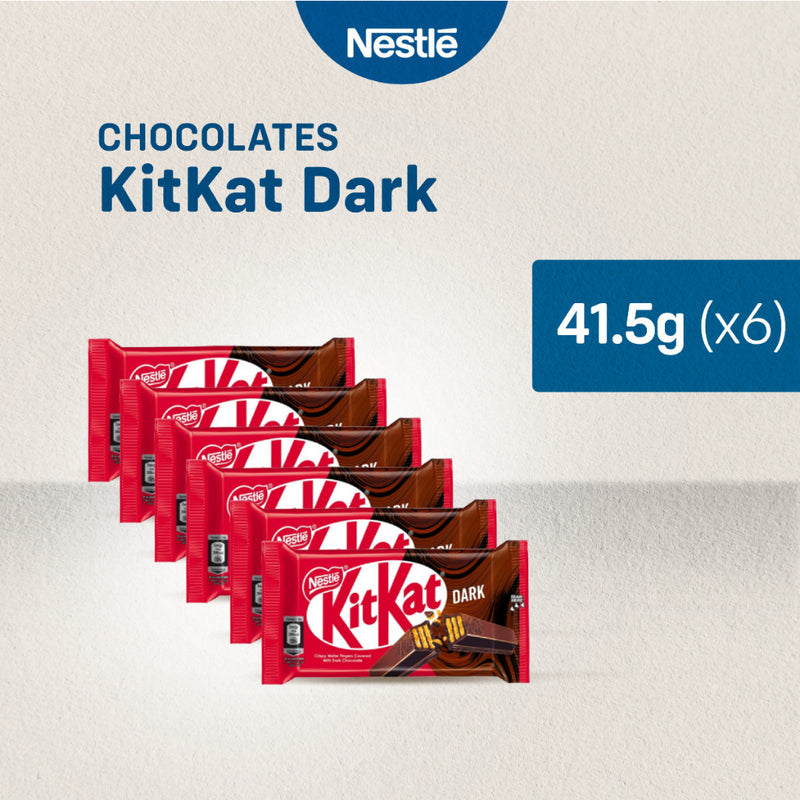 KitKat Fine Dark Chocolate 41.5g - Pack of 6