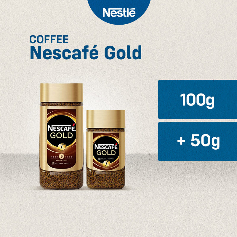 Nescafe Gold Instant Coffee 100g + 50g