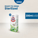 BEAR BRAND Sterilized UHT Milk with Ginkgo Biloba 200ml - Pack of 32