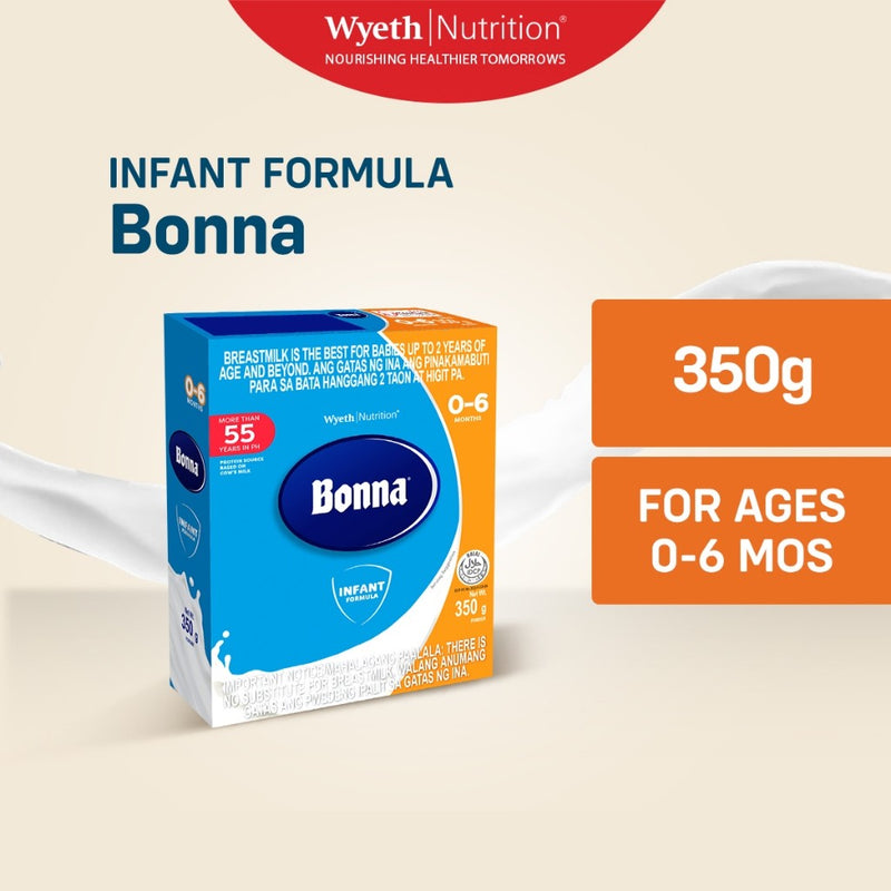 Bonna Stage 1 Infant Formula for 0 to 6 Months 350g