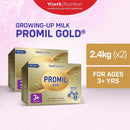 PROMIL GOLD FOUR Powdered Milk Drink for Pre-Schoolers 3 to 5 Years Old 4.8kg (2.4kg - Pack of 2)