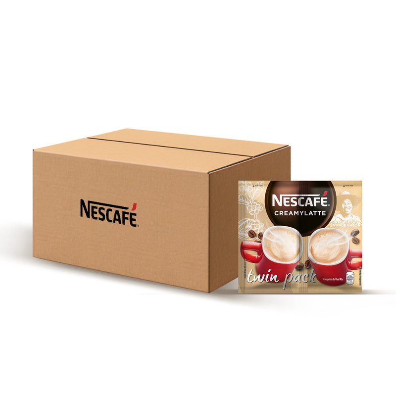 [CASE DEAL] Nescafe Creamy Latte 3-in-1 Coffee Twin Pack 51g - Pack of 200