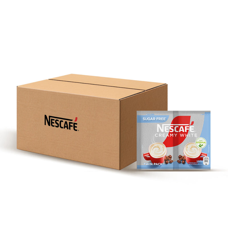 [CASE DEAL] Nescafe Creamy White Twin Pack Sugar Free 22.4g - Pack of 100