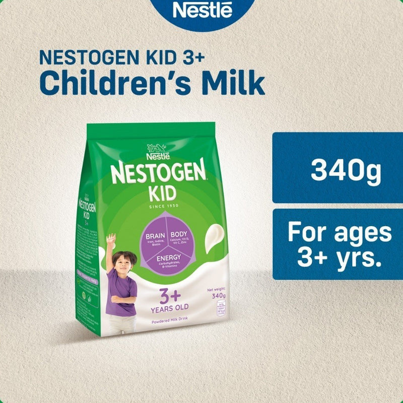 Nestogen Kid 3+ Powdered Milk Drink for Children Above 3 Years Old 340g