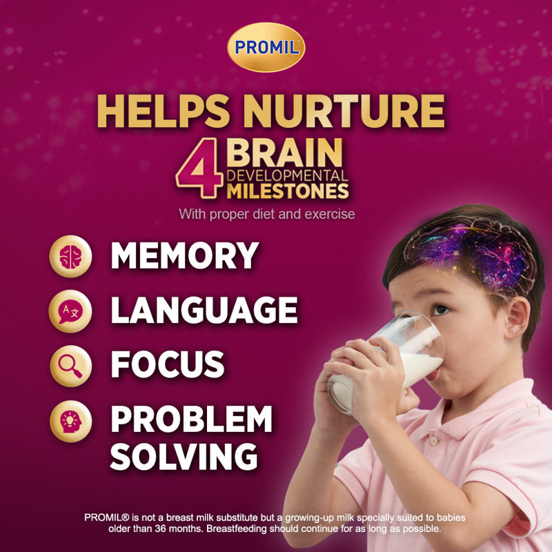 Promil Four Powdered Milk Drink for Children Above 3 Years Old 1.2kg