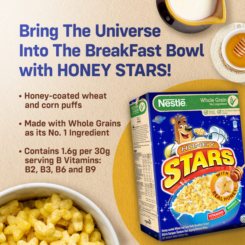 Honey Stars Breakfast Cereal 150g