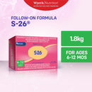 S-26 Two Follow-on Formula for 6 to 12 Months 1.8kg