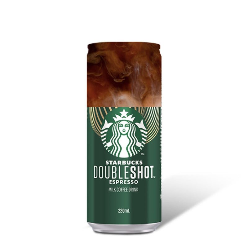 StarbucksÂ ReadyÂ ToÂ DrinkÂ DoubleshotÂ EspressoÂ LatteÂ 220ml - Pack of 4