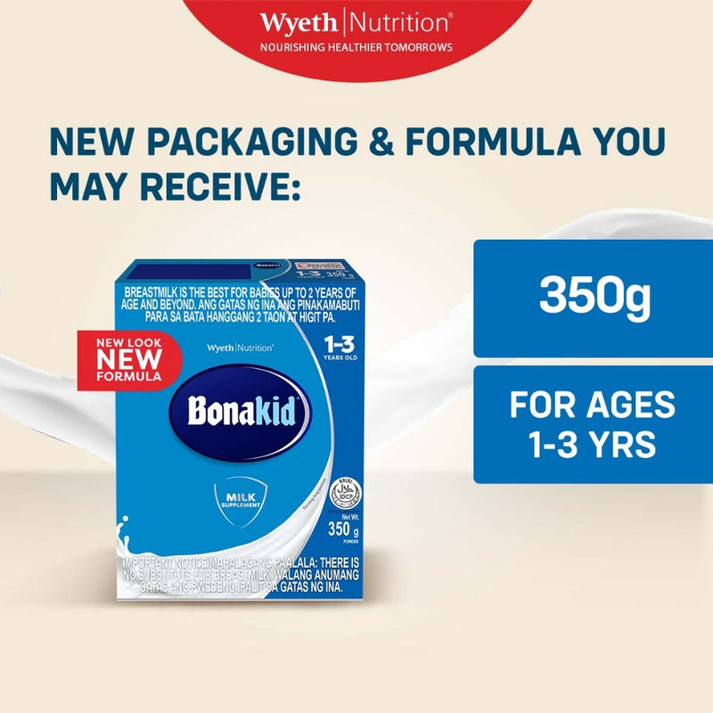 Bonakid Stage 3 Milk Supplement for Children 1 to 3 Years Old 350g
