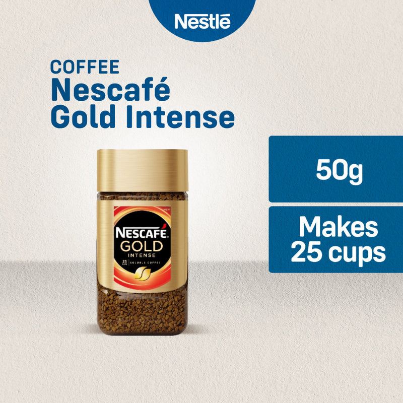 Nescafe Gold Intense Premium Instant Coffee 50g