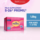 S-26 Promil Milk Supplement for Children 1 to 3 Years Old 1.8kg