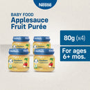 Gerber Applesauce Baby Food 80g - Pack of 4