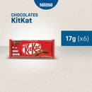 KitKat 2 Finger Milk Chocolate Bar Flowrap 6-Pack 17g