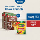 [FREE CRAYONS] Koko Krunch Breakfast Cereal 450g - Pack of 2