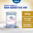 NAN Sensitive HW Growing-Up Milk Powder for Children 1-3 Years Old 800g