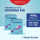 Wyeth Nutrition® ASCENDA® 4 KID Milk Drink for Children 3+ years old 800g (400g - Pack of 2)
