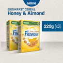 Fitnesse Honey and Almond Cereal Breakfast 220g - Pack of 2